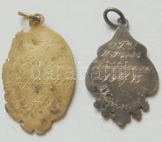 Német Birodalom/Császárság 1906. Sportegyesületi Br díj érem I. díj G.Kappenberg T:2 + II. díj T:2