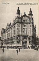 Budapest V. Belvárosi Takarékpénztár (hátoldalon reklám)