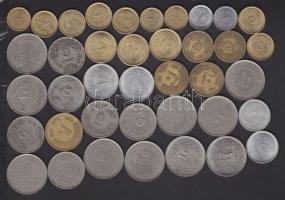Egyiptom 38db pénzérme 1960-70-es évek T:1,2,3