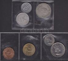 Kis világpénz tétel: Dél-Korea, Laosz, Belize, Etiópia, Kongó T:vegyes