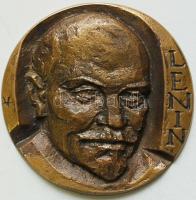 Nagyméretű Br Lenin emlékplakett 85mm