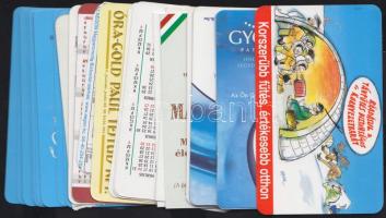 kb 300 db kártyanaptár a 70-es évekből