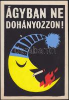 Ágyban Ne Dohányozzon! reklámtervezet