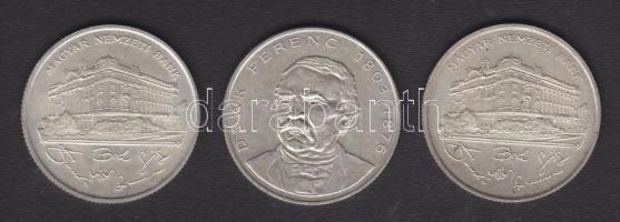 1993-1994. 200Ft Ag "MNB" (2x) + "Deák" T:2,2-