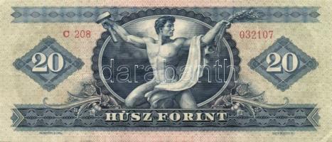 1962. 20Ft (9x) + 1965. 20Ft (6x) + T:III,III-