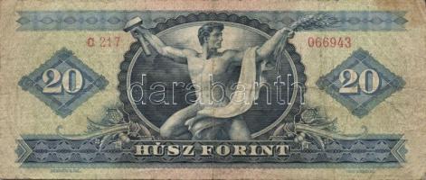 1962. 20Ft (9x) + 1965. 20Ft (6x) + T:III,III-