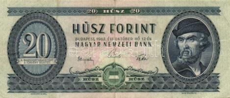 1962. 20Ft (9x) + 1965. 20Ft (6x) + T:III,III-