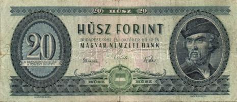 1962. 20Ft (9x) + 1965. 20Ft (6x) + T:III,III-