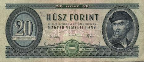 1962. 20Ft (9x) + 1965. 20Ft (6x) + T:III,III-