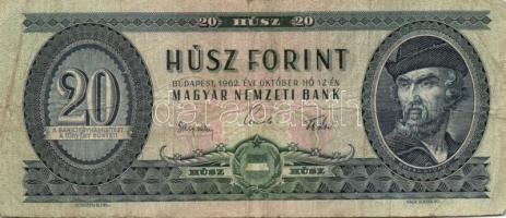 1962. 20Ft (9x) + 1965. 20Ft (6x) + T:III,III-