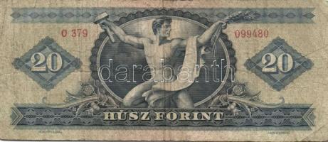 1962. 20Ft (9x) + 1965. 20Ft (6x) + T:III,III-