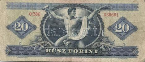 1962. 20Ft (9x) + 1965. 20Ft (6x) + T:III,III-