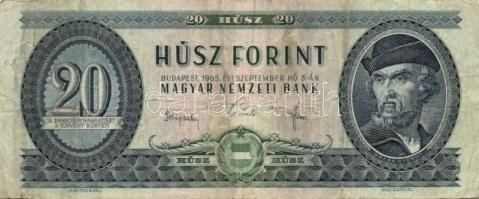 1962. 20Ft (9x) + 1965. 20Ft (6x) + T:III,III-