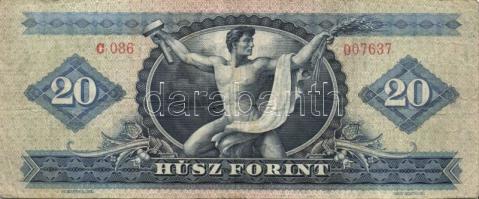 1962. 20Ft (9x) + 1965. 20Ft (6x) + T:III,III-