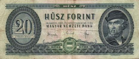 1962. 20Ft (9x) + 1965. 20Ft (6x) + T:III,III-