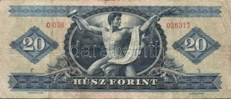 1962. 20Ft (9x) + 1965. 20Ft (6x) + T:III,III-