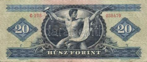 1962. 20Ft (9x) + 1965. 20Ft (6x) + T:III,III-