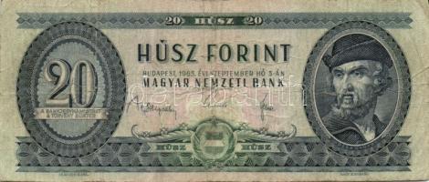 1962. 20Ft (9x) + 1965. 20Ft (6x) + T:III,III-