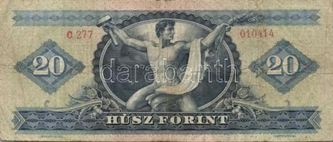 1962. 20Ft (9x) + 1965. 20Ft (6x) + T:III,III-