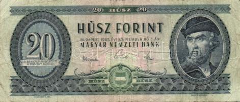 1962. 20Ft (9x) + 1965. 20Ft (6x) + T:III,III-