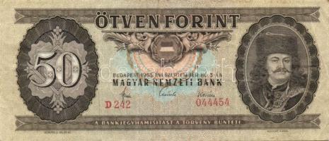 1965. 50Ft (6x) T:III,III-