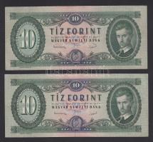 1949. 10Ft (2x) T:II