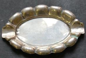 Dianás ezüst tálka / Old silver plate d: 10x7 cm, 17g