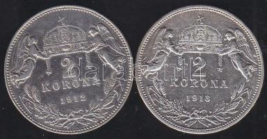 1912-13. 2K Ag (2x) T:2