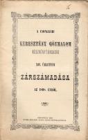 1899 A csongrádi Keresztény Gőzmalom zárszámadása az 1898 évről; Szilber János nyomdája