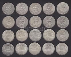 1993-94. 200Ft Ag "Deák" + "MNB" (20x) T:vegyes