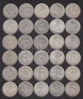 1993-94. 200Ft Ag "Deák" + "MNB" (30x) T:vegyes