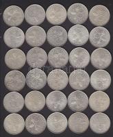 1993-94. 200Ft Ag "Deák" + "MNB" (30x) T:vegyes