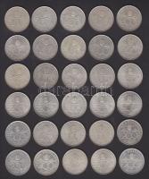 1993-94. 200Ft Ag "Deák" + "MNB" (30x) T:vegyes