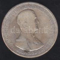 1930 5P Ag "Horthy jobbra" T:3