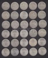 1993-94. 200Ft Ag "Deák" + "MNB" (30x) T:vegyes