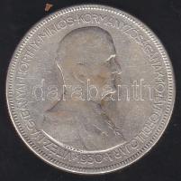 1930 5P Ag "Horthy jobbra" T:2/3