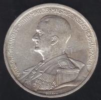 1930 5P Ag "Horthy balra" T:2/3 apró ph.