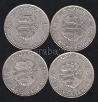 1947 5Ft Ag "Kossuth" (4x) T:2