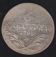 Ausztria 1793A 6kr Ag T:2