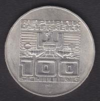 Ausztria 1975 100Sch Ag "50 éves a Schilling" T: 2/3