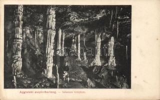 Aggtelek Cseppkőbarlang Salamon templom Divald