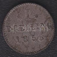 Német Államok/Hamburg 1855. "Dreiling" Ag T:2+