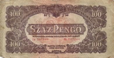 1944. V.H. 1P, 2P, 5P (2x) egyikük vágáshibás, 10P, 20P, 50P, 100P T:III,III-