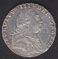 Nagy-Britannia 1787. 6p "III.György" Ag T:1