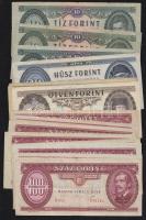 Kis forint tétel 1962-1995. 10Ft (3x),20Ft,50Ft (2x),100Ft (10x) T:II,III
