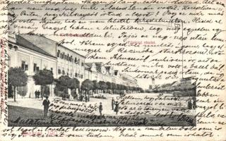 Eperjes main street with court building (EK)