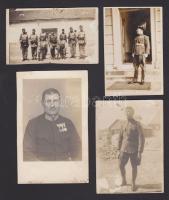 11 db csendőr és katonai fotó vegyes minőségben / 11 mixed gendarmee and military photo in mixed quality