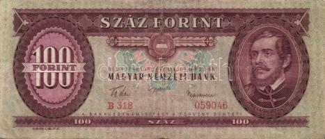 1957. 100Ft (3x) T:III