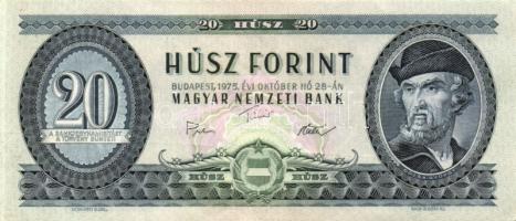 1975. 20Ft (3x) T:II+,II