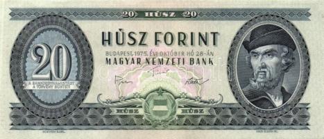 1975. 20Ft (3x) T:II+,II